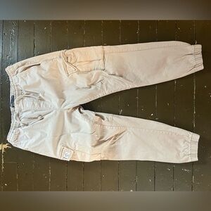 Zara beige cargos. Size large used but good condition .